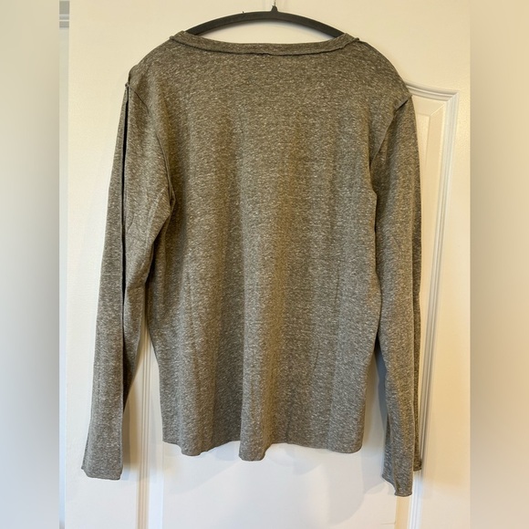 NWT Easel Long Sleeve Striped Patchwork Shirt - Picture 3 of 5